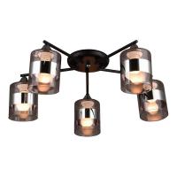 Потолочные люстры — Потолочная люстра IMEX MD.0877-5-S BK+CH купить в 