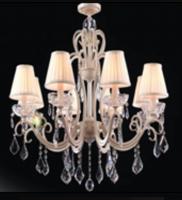 Люстры подвесные — 32814/8 белый с патиной золото купить в 