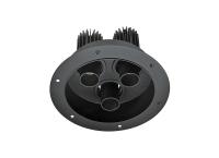 Встраиваемые точечные светильники — Встраиваемый светильник Donolux DL18152R9W3B купить в 