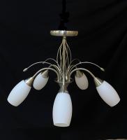 Потолочные люстры — 85873/5 сатин никель купить в 