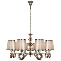 Люстры подвесные — Подвесная люстра iLamp Brooklyn P2401-8 Nickel купить в  Люстры подвесные — Подвесная люстра iLamp Brooklyn P2401-8 Nickel купить в
