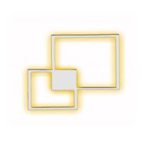 Настенные бра — Настенный светодиодный светильник Elvan GW-46220/2SQ-20W-WW-Wh купить в  Настенные бра — Настенный светодиодный светильник Elvan GW-46220/2SQ-20W-WW-Wh купить в