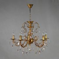 Люстры подвесные — Подвесная люстра AMBIENTE by BRIZZI 8888/5 AB Tear drop купить в 