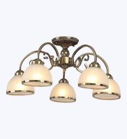 Потолочные люстры — 4644/5 бронза купить в 