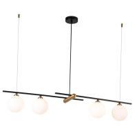 Люстры подвесные — Подвесная люстра Indigo Opaco 11015/4P Black V000153 купить в  Люстры подвесные — Подвесная люстра Indigo Opaco 11015/4P Black V000153 купить в