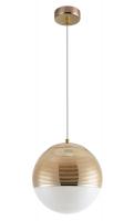 Подвесные светильники — Подвесной светильник Crystal Lux OPTIMA SP1 GOLD D200 купить в 