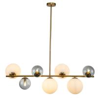Люстры на штанге — Подвесная люстра Indigo Duetto 11023/7R Bronze V000112 купить в  Люстры на штанге — Подвесная люстра Indigo Duetto 11023/7R Bronze V000112 купить в