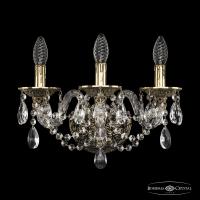 Настенные бра — Бра Bohemia Ivele Crystal 16106B/3/141 GB купить в  Настенные бра — Бра Bohemia Ivele Crystal 16106B/3/141 GB купить в