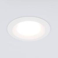 Встраиваемые точечные светильники — Встраиваемый светильник Elektrostandard 110 MR16 белый купить в 