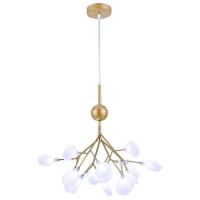 Люстры подвесные — Подвесная люстра Natali Kovaltseva GRACE 75124/12С GOLD SATIN купить в  Люстры подвесные — Подвесная люстра Natali Kovaltseva GRACE 75124/12С GOLD SATIN купить в