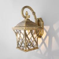 Уличные настенные светильники — Светильник настенный Elektrostandard Cassiopeya D черное золото купить в 