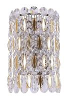 Настенные бра — Бра Crystal Lux LIRICA AP2 CHROME/GOLD-TRANSPARENT купить в  Настенные бра — Бра Crystal Lux LIRICA AP2 CHROME/GOLD-TRANSPARENT купить в