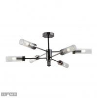 Люстры на штанге — Люстра на штанге iLamp 15609-6 AN+CL купить в 