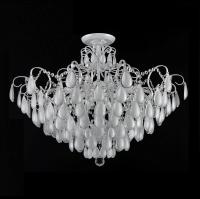 Люстры каскадные — Каскадная люстра Crystal Lux SEVILIA PL9 SILVER купить в 