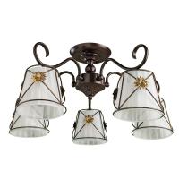 Люстры накладные — Накладная люстра ARTE Lamp A5495PL-5BR купить в  Люстры накладные — Накладная люстра ARTE Lamp A5495PL-5BR купить в