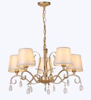 Люстры подвесные — 4880/5 жемчужное золото купить в 