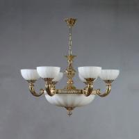 Люстры подвесные — Подвесная люстра AMBIENTE by BRIZZI 8539/6 WP купить в 