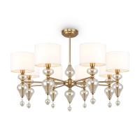 Люстры на штанге — Люстра на штанге Freya FR5369CL-08BS купить в 