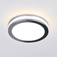 Встраиваемые точечные светильники — Встраиваемый светильник Elektrostandard DSKR80 5W 4200K CH хром купить в 