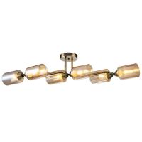 Люстры на штанге — Потолочная люстра Escada Bungarus 1110/6P Bronze купить в  Люстры на штанге — Потолочная люстра Escada Bungarus 1110/6P Bronze купить в