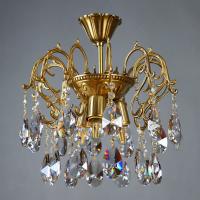 Люстры на штанге — Люстра на штанге AMBIENTE by BRIZZI 8888/3 PL AB Tear Drop купить в 