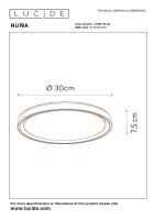 Накладные светильники — Накладной светильник LUCIDE 79182/18/30 купить в 