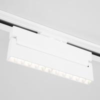 Трековые светильники — Светильник на шине Elektrostandard Garda Белый 20W 4200K (85018/01) однофазный купить в 