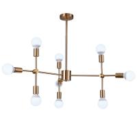Люстры на штанге — Люстра на штанге Natali Kovaltseva LOFT LUX 75130/6C GOLD купить в  Люстры на штанге — Люстра на штанге Natali Kovaltseva LOFT LUX 75130/6C GOLD купить в