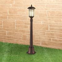 Средние уличные фонари — Садово-парковый светильник Elektrostandard Lepus F кофейное золото (GL 1016F) купить в 