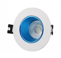 Встраиваемые точечные светильники — Встраиваемый светильник Denkirs DK3061-WH+СY купить в 