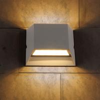 Уличные настенные светильники — Светильник настенный Elektrostandard 1615 Techno LED Ofion Double алмазный серый купить в 