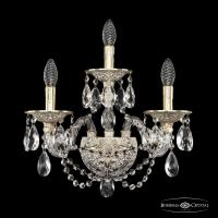 Настенные бра — Бра Bohemia Ivele Crystal 16106B/2+1/165/XL GW купить в  Настенные бра — Бра Bohemia Ivele Crystal 16106B/2+1/165/XL GW купить в