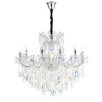 Люстры подвесные — Подвесная люстра Lumien Hall Лагуна LH0013/12P-CR купить в 