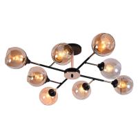 Потолочные люстры — Потолочная люстра Seven Fires Линда SF3301/8C-MBK+GD купить в  Потолочные люстры — Потолочная люстра Seven Fires Линда SF3301/8C-MBK+GD купить в