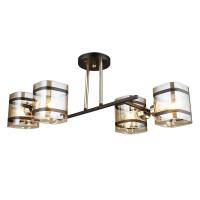 Потолочные люстры — Потолочная люстра IMEX MD.4060-4-S BK+FGD купить в 