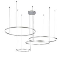 Подвесные светильники — Подвесной светодиодный светильник Indigo Galass 14001/4P Silver V000016L купить в  Подвесные светильники — Подвесной светодиодный светильник Indigo Galass 14001/4P Silver V000016L купить в