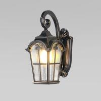 Уличные настенные светильники — Светильник настенный Elektrostandard Mira D черное золото купить в 