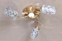 Потолочные люстры — 01350/3 (1066) золото купить в 