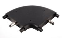 Трековые светильники — Соединитель Deko-Light Angle connector Mia flat, black 930191 купить в  Трековые светильники — Соединитель Deko-Light Angle connector Mia flat, black 930191 купить в