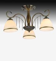Потолочные люстры — 5888/3 бронза купить в 