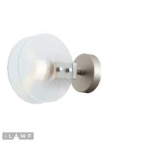 Настенные бра — Бра iLamp W15598-1 SN+CL купить в  Настенные бра — Бра iLamp W15598-1 SN+CL купить в