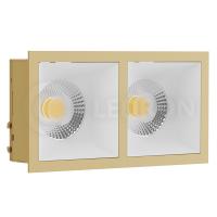 Встраиваемые точечные светильники — Встраиваемый светильник LeDron RISE KIT 2 Gold/White купить в  Встраиваемые точечные светильники — Встраиваемый светильник LeDron RISE KIT 2 Gold/White купить в