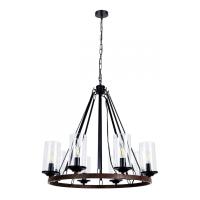 Люстры подвесные — Подвесная люстра ARTE Lamp A7014SP-8BK купить в  Люстры подвесные — Подвесная люстра ARTE Lamp A7014SP-8BK купить в