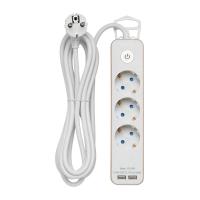 Удлинители кабелей — Удлинитель Duwi 2хUSB 3гн 3м с/з 32066 1 купить в  Удлинители кабелей — Удлинитель Duwi 2хUSB 3гн 3м с/з 32066 1 купить в