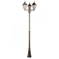 Высокие уличные фонари — Садово-парковый светильник ARTE Lamp A1542PA-3BN купить в  Высокие уличные фонари — Садово-парковый светильник ARTE Lamp A1542PA-3BN купить в