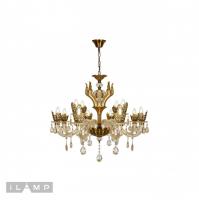 Люстры подвесные — Подвесная люстра iLamp 61078-8+4 BR купить в  Люстры подвесные — Подвесная люстра iLamp 61078-8+4 BR купить в