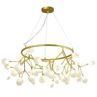 Люстры подвесные — Подвесная люстра Natali Kovaltseva GRACE 75128/8C GOLD SATIN купить в  Люстры подвесные — Подвесная люстра Natali Kovaltseva GRACE 75128/8C GOLD SATIN купить в