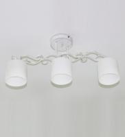 Потолочные люстры — 02299/3 белый с патиной золото купить в 