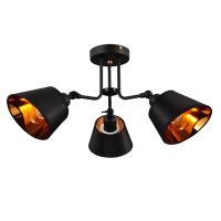 Потолочные люстры — Потолочная люстра IMEX MD.77172-3-S BK+GD купить в  Потолочные люстры — Потолочная люстра IMEX MD.77172-3-S BK+GD купить в