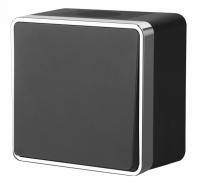 Выключатели — Выключатель Werkel WL15-01-02 (черный/хром) купить в 